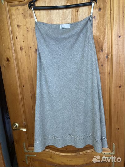 Юбка женская лен 48р