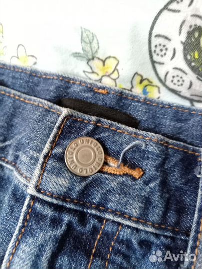 Джинсовая юбка uniqlo