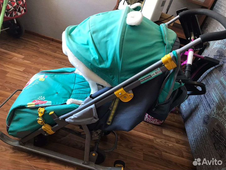 Санки коляска ника 7 2