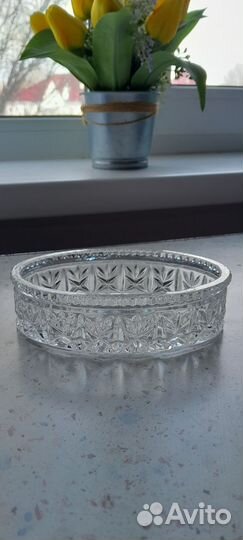 Ваза хрустальная СССР