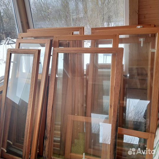 Деревянные окна бу