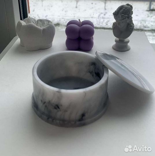 Баночка из эпоксидной смолы