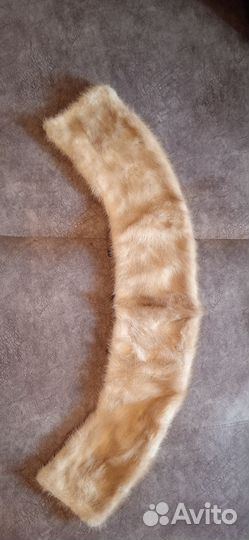 Меховой воротник норка, каракуль, искуственный мех