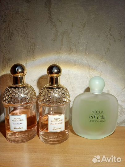 Парфюм Dior, CalvinClein, Armani