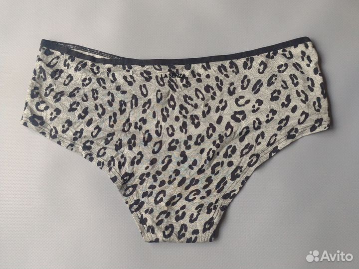 Новые женские трусы La Senza L/48 леопардовы модал