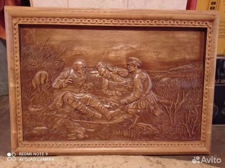 Картина по дереву