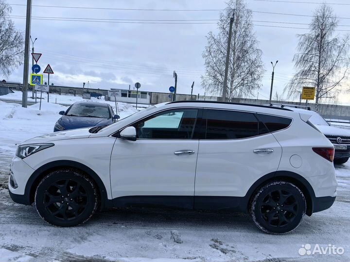 Hyundai Santa Fe 2.2 AT, 2016, 198 000 км