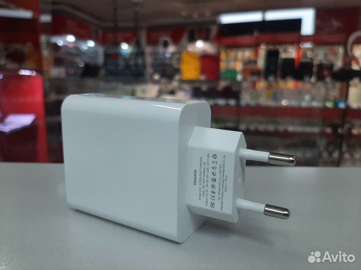 Сетевое зарядное устройство Tranyoo EU2 22.5W