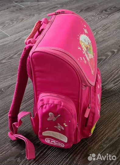 Рюкзак школьный Herlitz + пенал + мешок для обуви