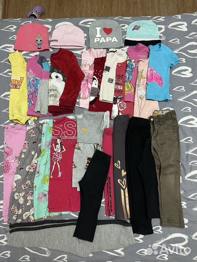 Вещи пакетом на девочку