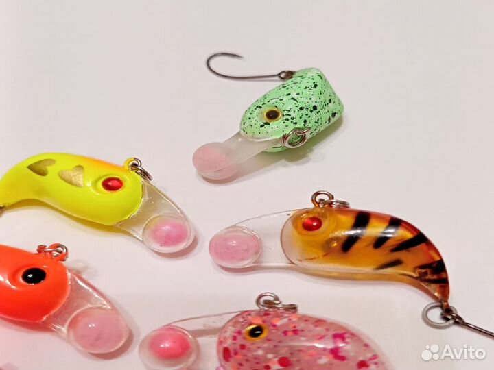 Воблеры на форель rodiocraft sg32 4шт