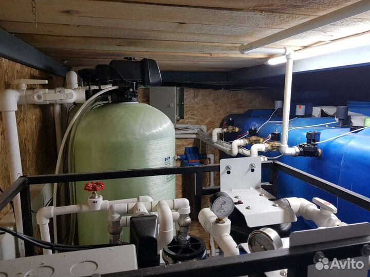 Осмотическая установка. Обратный осмос