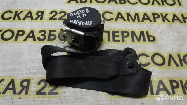 Ремень безопасности Renault Duster 2012