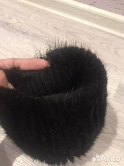 Шапка жен натуральная, норка