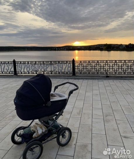 Коляска inglesina на шасси эргобайк + автокит