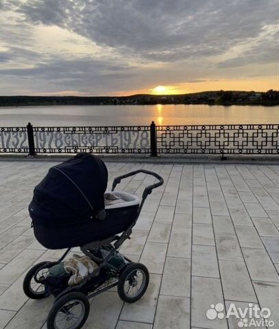 Коляска inglesina на шасси эргобайк + автокит