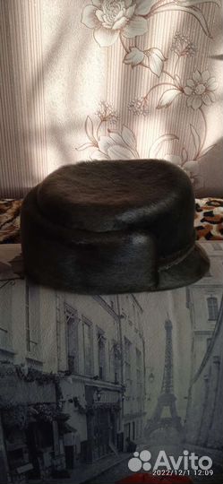 Норковая шапка мужская новая