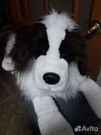 Мягкая реалистичная игрушка Сенбернар, фирма Fancy