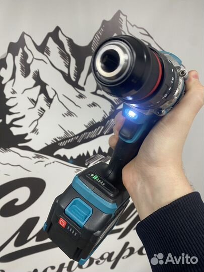 Шуруповерт мощный ледобур