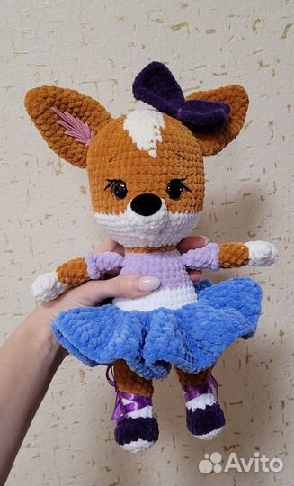 Вязаная игрушка Мия из мф