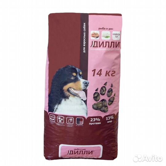 Корм для собак дилли