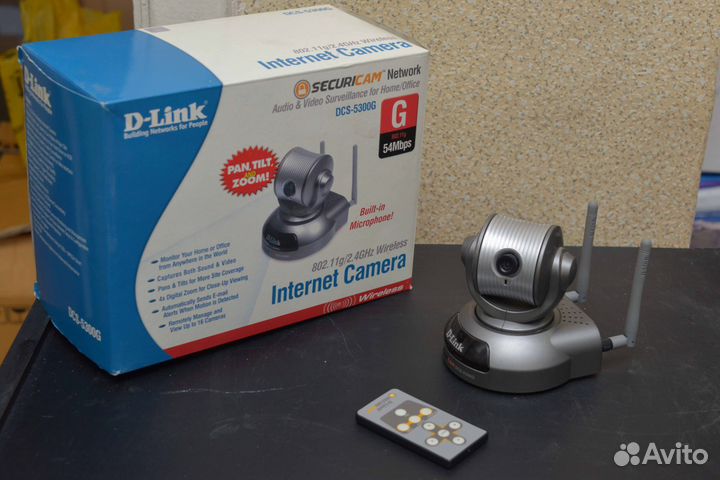 Интернет IP видеокамера D-Link DCS-5300G