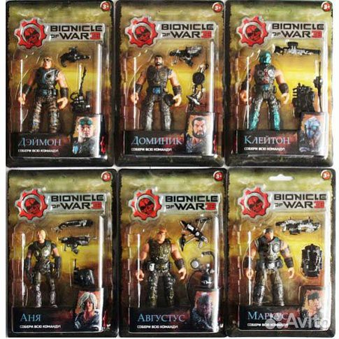 Фигурки gears OF WAR