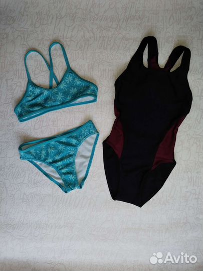 Купальники для девочки р.128