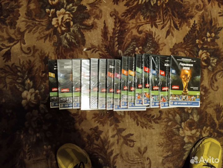 Коллекция DVD чемпионаты мира по футболу 1930-2006