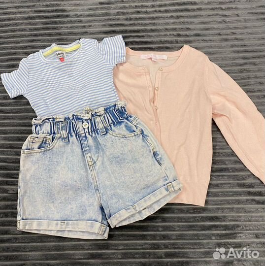 Вещи на девочку пакетом 98 104