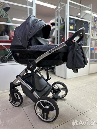 Коляска Junama 2 в 1 эко кожа