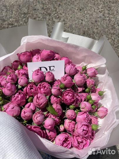 Супер Букет Пион Роза