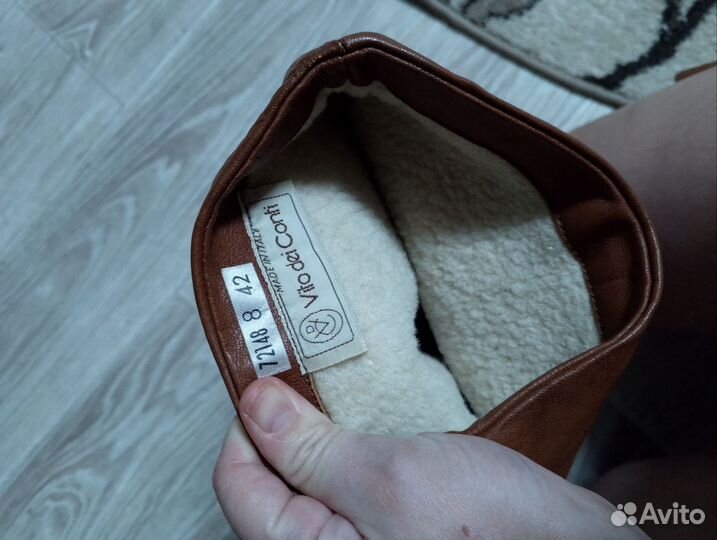 Сапоги женские зимние натуральная кожа