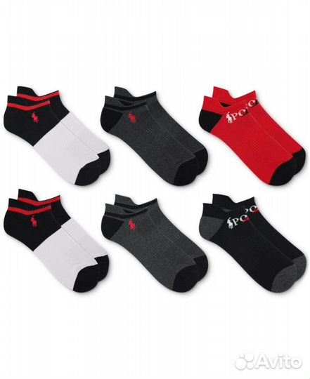 Polo Ralph Lauren носки 6пар. Оригинал
