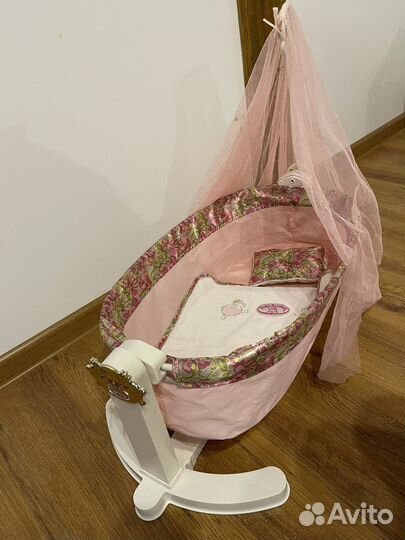 Кроватка и шкаф для куклы Baby Annabel