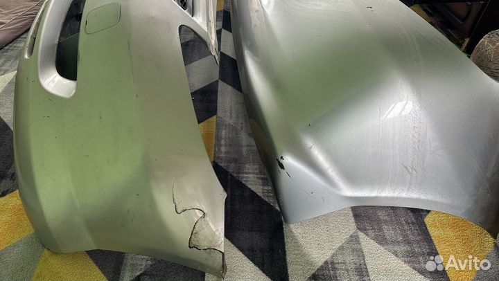 Бампер хонда фит передний зданий