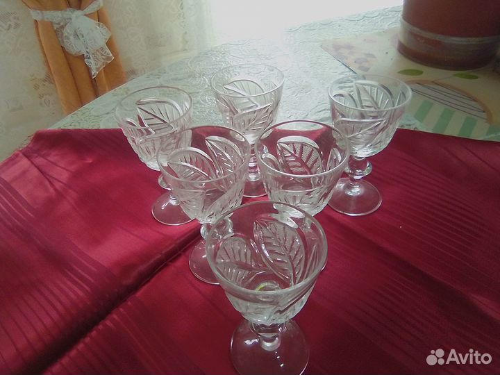 Хрустальные фужерчики