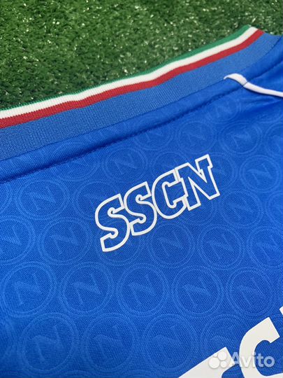 Футболка Наполи Хвича Кварацхелия Лига Чемпионов