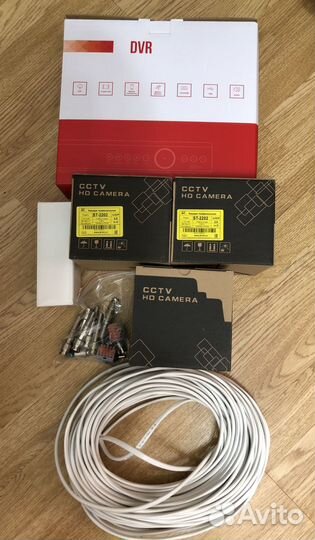 Готовый комплект видео наблюдения