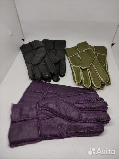 UGG зимние перчатки женские