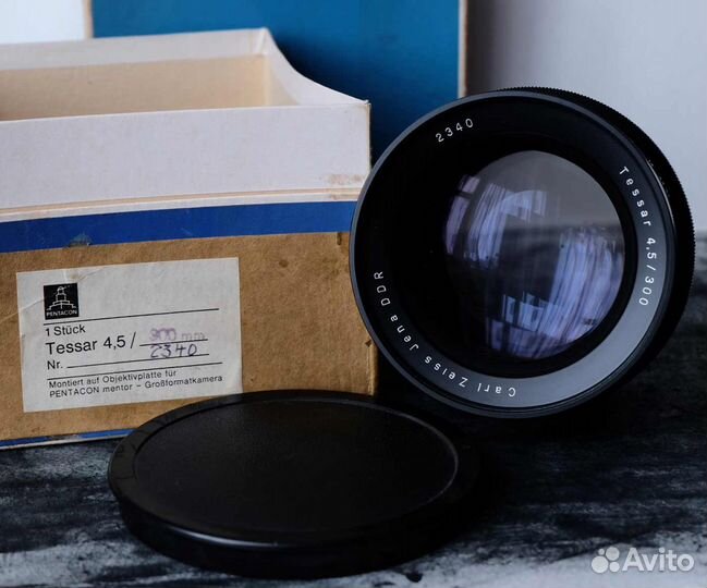 Объектив tessar 300mm f/4,5