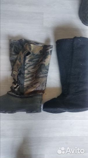 Зимние сапоги для рыбалки