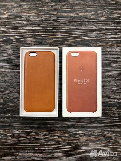 Оригинал кожаный чехол iPhone 6, 6s, 6+, 6s+