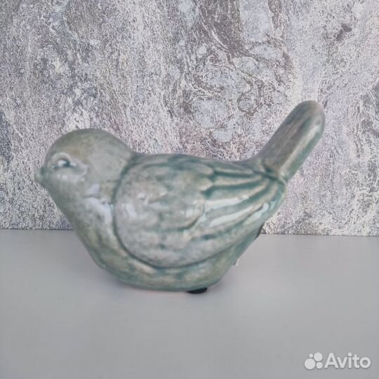 Ваза для цветов с птичкой