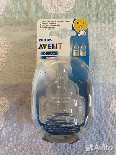 Соска Philips Avent SCF631 / 27, 2 шт