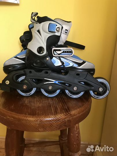Трансформеры коньки-ролики раздвижные детские