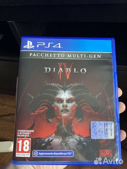 Diablo 4 ps4 диск