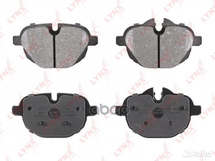 Колодки тормозные задние дисковые к-кт 'BD-1436