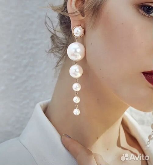 Серьги бижутерия