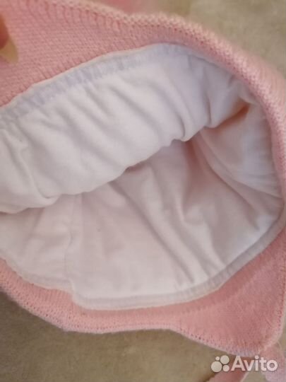 Шапка зимняя для девочки 50 52